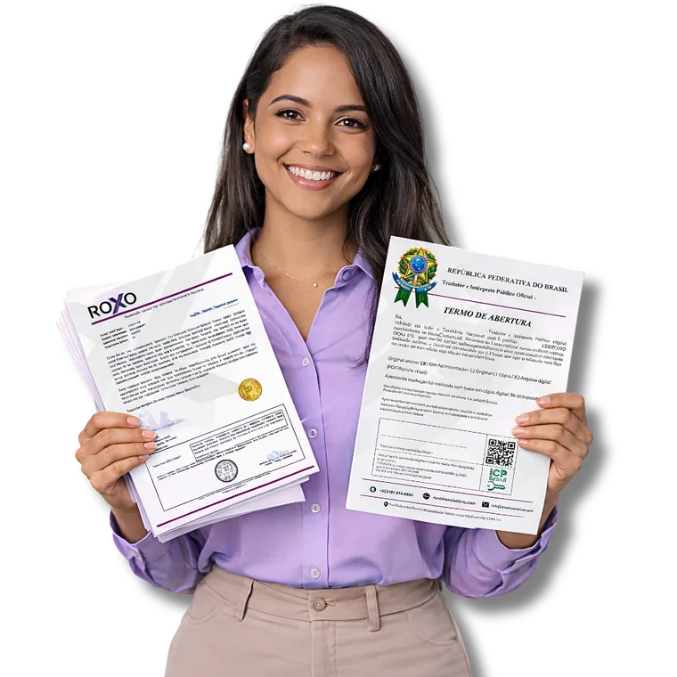 Tradutor certificado em Shawnee traduzindo certidão para USCIS com entrega digital
