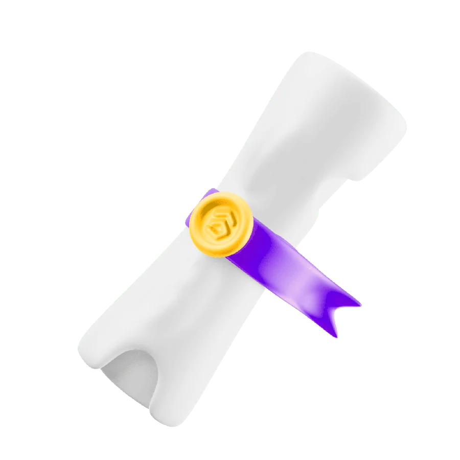 Certified certificate translation sample