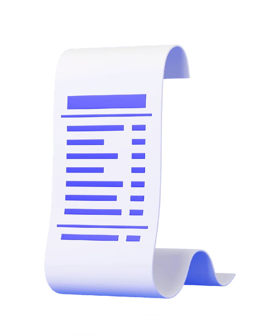 Certified bank statement translation sample
