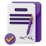 Certified legal contract translation example