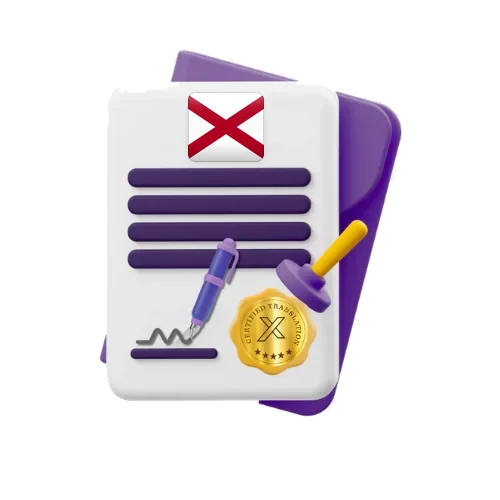 Certified translation of official documents in Alabama for USCIS and institutions