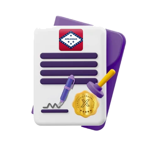 Tradução de documentos no Arkansas: certidões, diplomas e documentos oficiais