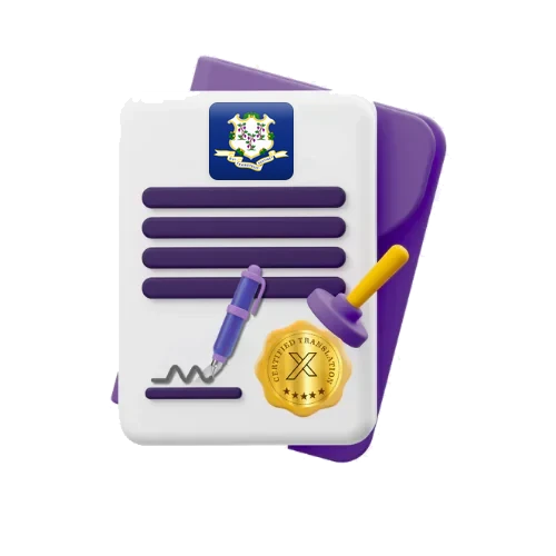 Traducción de documentos en Connecticut: actas, diplomas y documentos oficiales