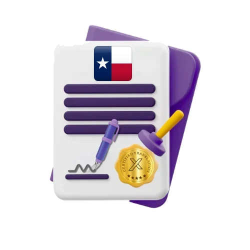 Tradução de documentos no Texas: certidões, diplomas e documentos oficiais
