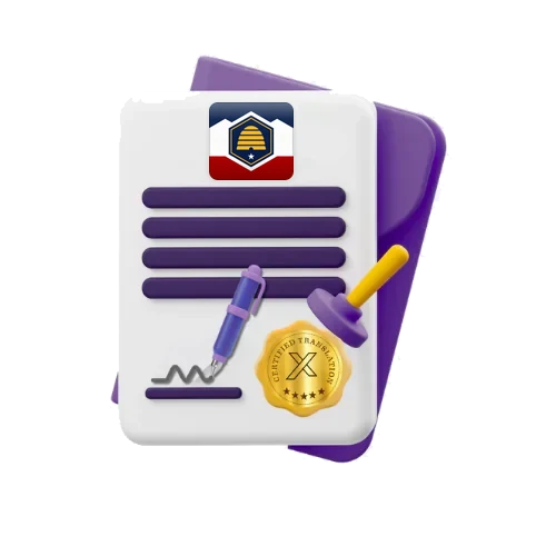 Traducción de documentos en Utah: actas, diplomas y documentos oficiales