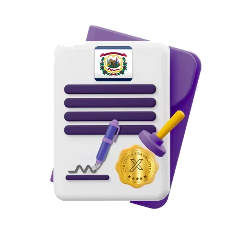 Certified translation of official documents in West Virginia for USCIS and institutions