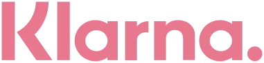 Aceitamos pagamento parcelado com Klarna