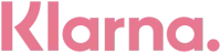 Aceitamos pagamento parcelado com Klarna