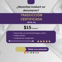 Traducción certificada en EE. UU.: qué es, cuánto cuesta y cómo solicitarla