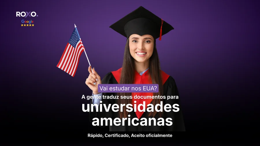 Tradução de documentos acadêmicos para admissão universitária nos EUA