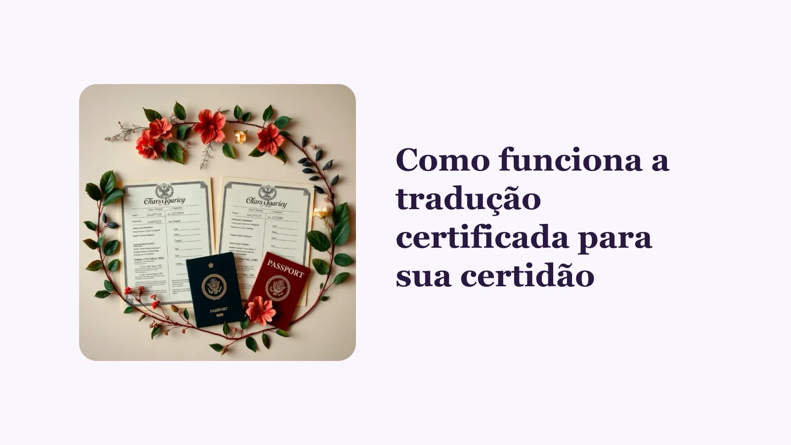 Como funciona a tradução certificada para sua certidão