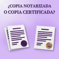 ¿La copia notarizada sirve para apostillar? Copia notarizada vs. copia certificada