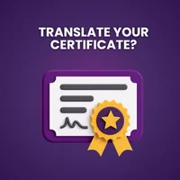 Which certificates need certified translation?