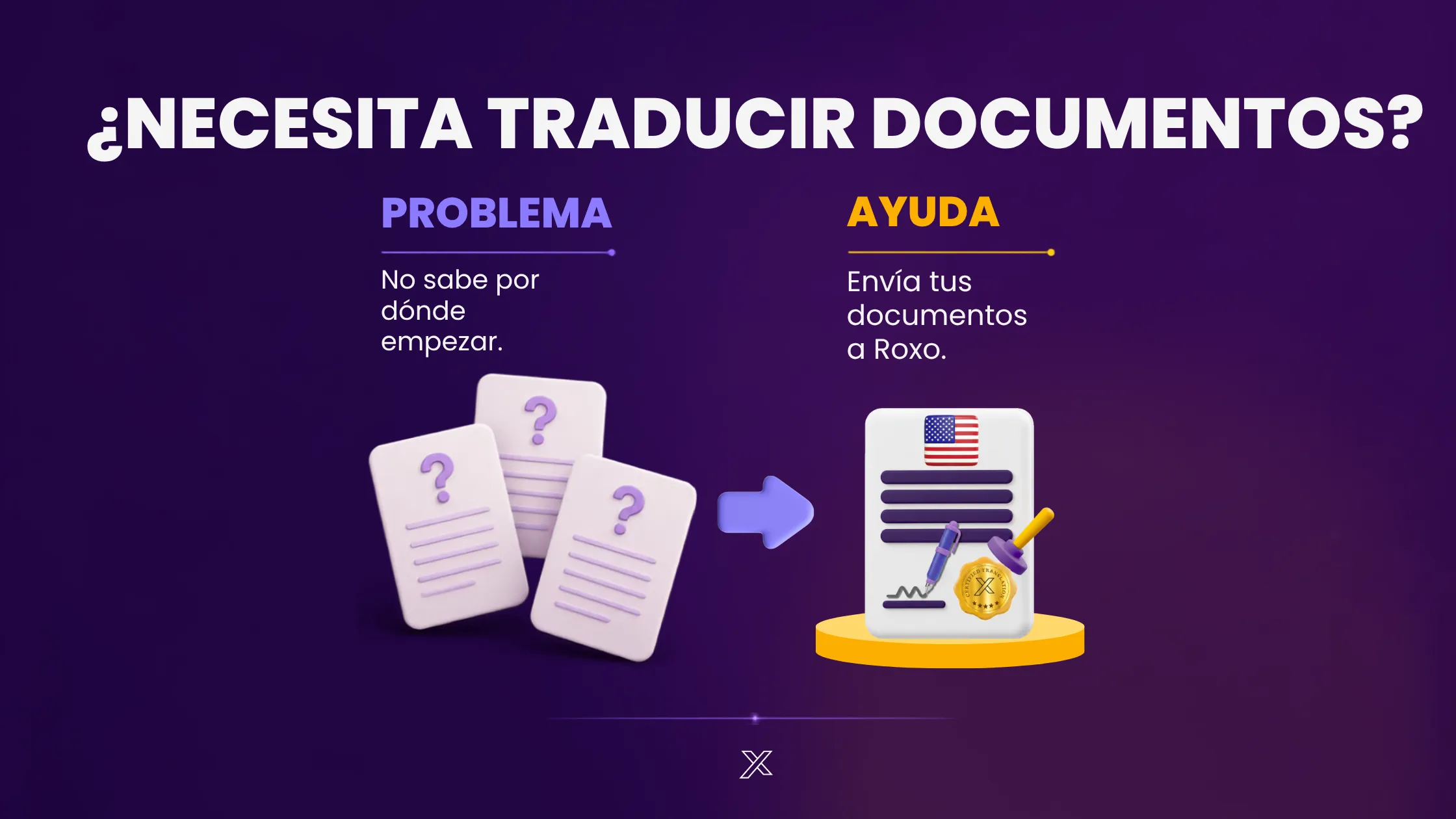 Necesita traducir documentos: del problema a la ayuda con Roxo Traducciones