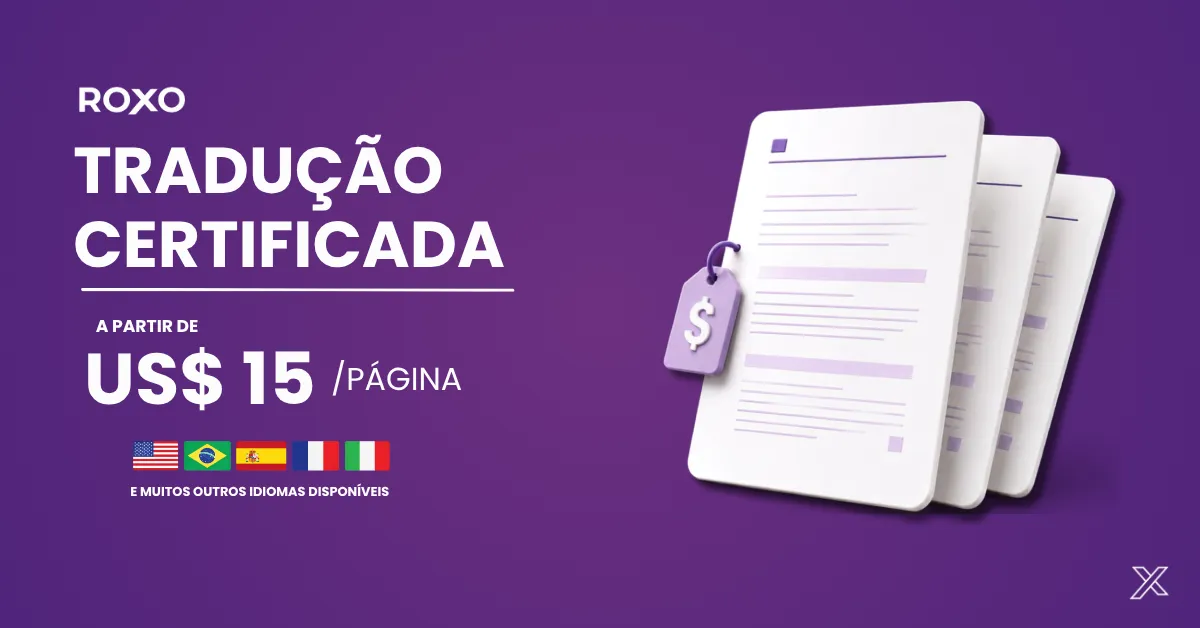 Tradução certificada a partir de US$ 15 por página, Roxo Traduções