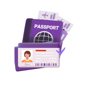 USCIS immigration certified translation icon