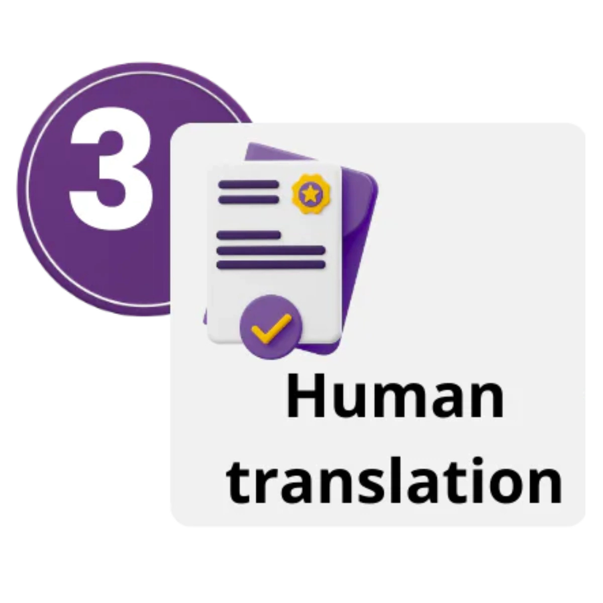 Step 3: Approve your certified translation order