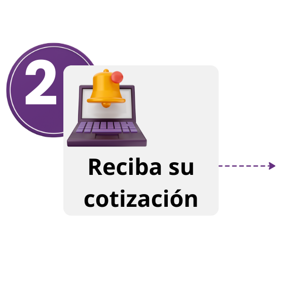 Paso 2 del proceso de traducción certificada: recepción de cotización personalizada