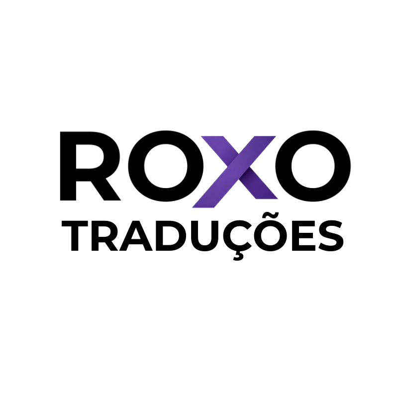 Logotipo da Roxo Traduções Juramentadas