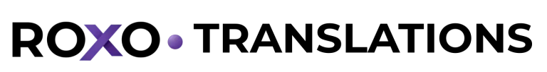 Roxo Translations logo — certified translation and language services
