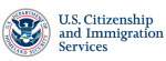 Logotipo do USCIS, autoridade de imigração dos EUA que aceita traduções certificadas