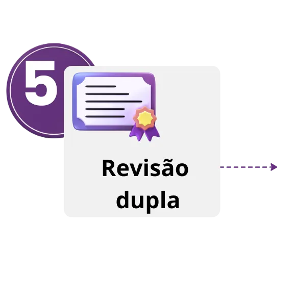Revisão dupla em tradução certificada nos EUA