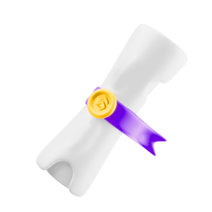 Ícono de traducción certificada de diplomas universitarios y escolares para validación en EE. UU.