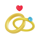 Ícono de traducción certificada de certificado de matrimonio para trámites oficiales en EE. UU.
