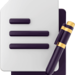 Ícono de traducción certificada de contrato legal para procesos judiciales en EE. UU.