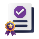 Ícono de traducción certificada de documentos de divorcio para uso legal en EE. UU.